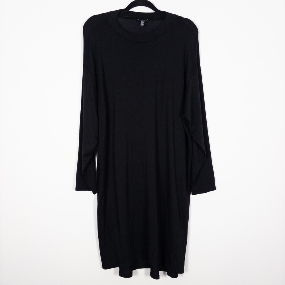 Eileen Fisher Black Long Sleeve Dress